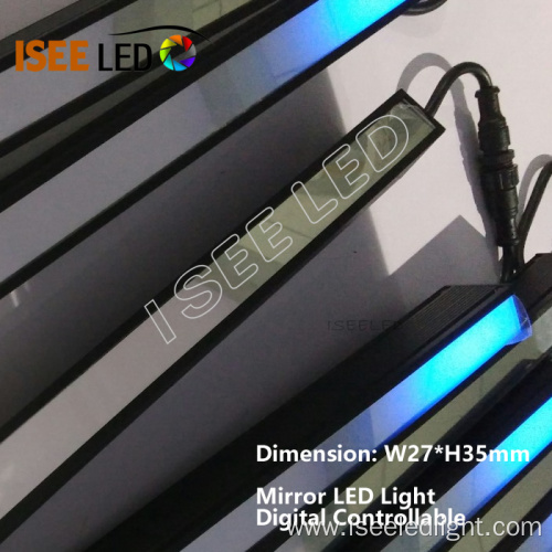 Mirror Surface LED Lamp Dynamic Color Change